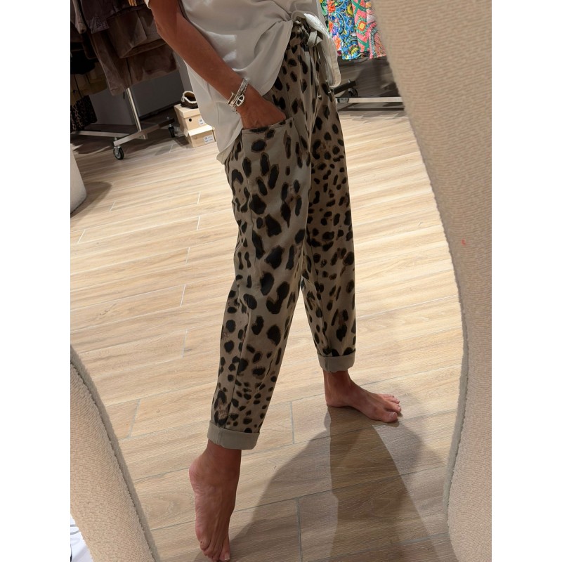 Pantalon Léopard