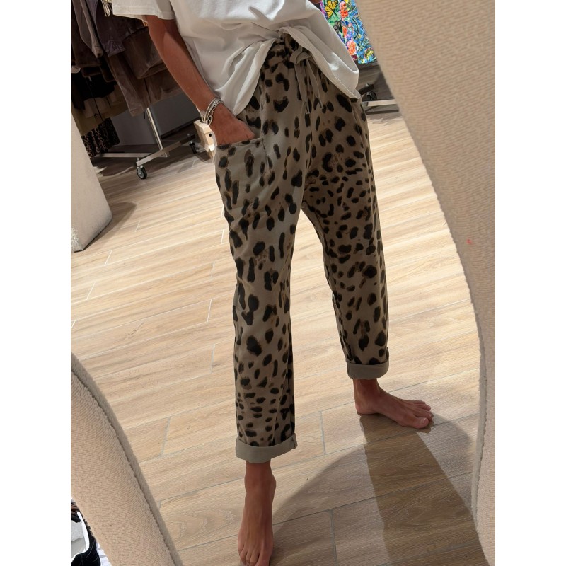 Pantalon Léopard