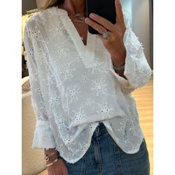 Blouse broderie Anglaise Lola