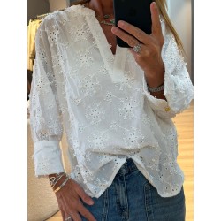Blouse broderie Anglaise Lola