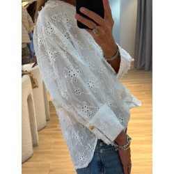 Blouse broderie Anglaise Lola
