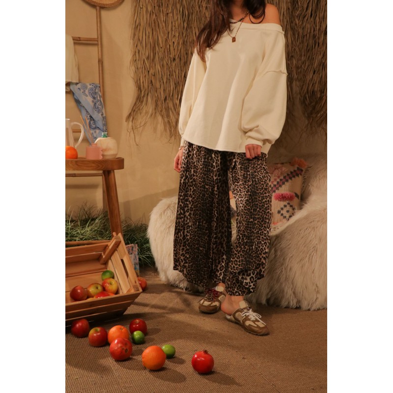 Pantalon Léopard Maxime
