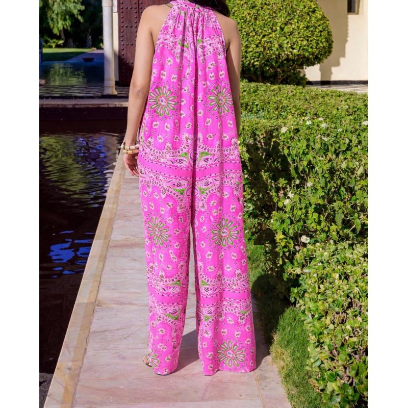 Combi bandana gaz de coton