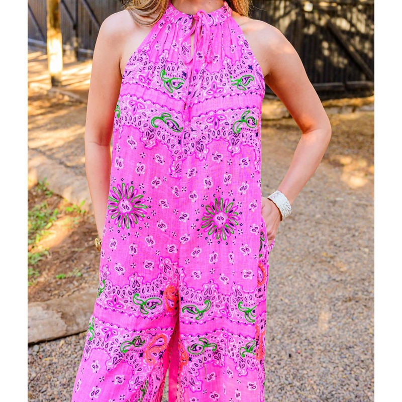 Combi bandana gaz de coton