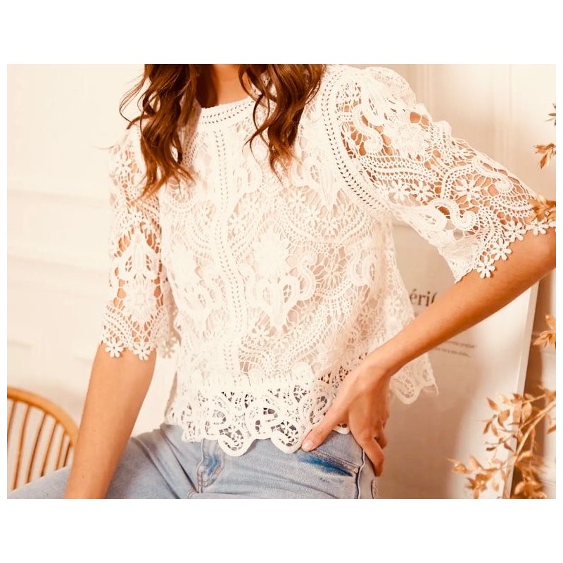 Blouse Emma ecrue