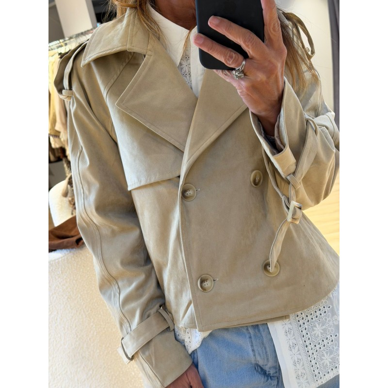 Caban suédine Stockholm