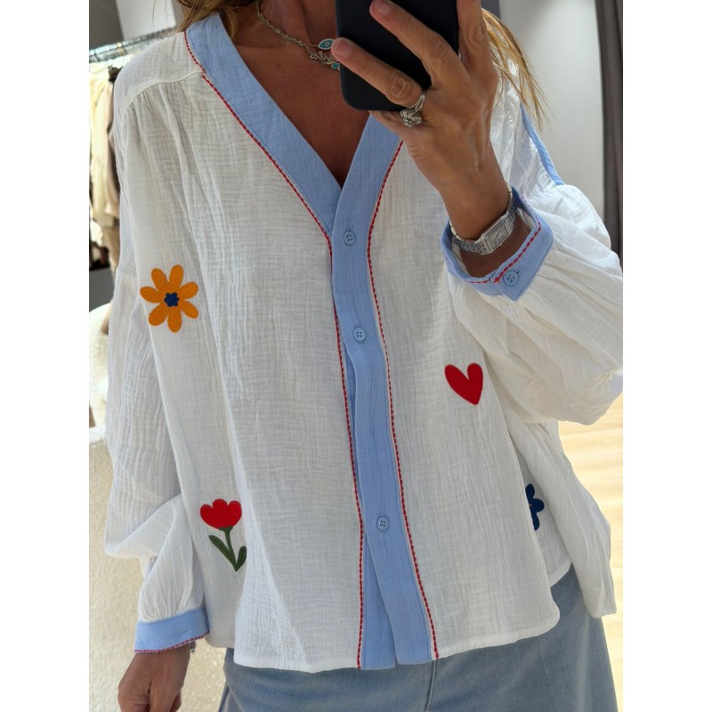 Blouse Bloem