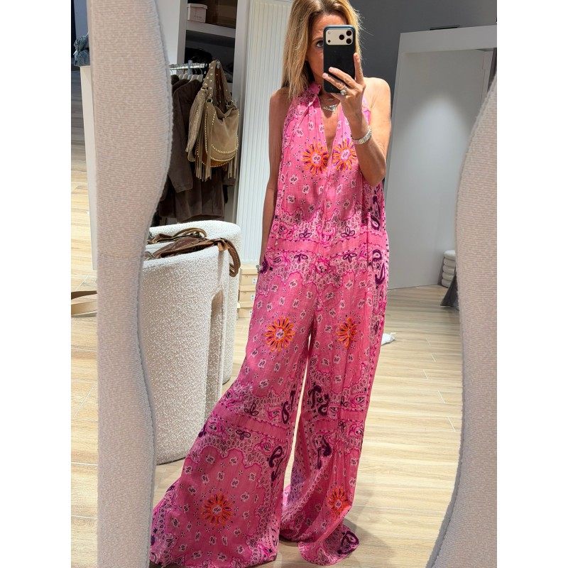 Combi bandana gaz de coton