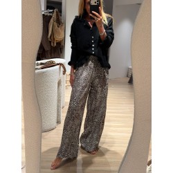 Pantalon léopard Alex