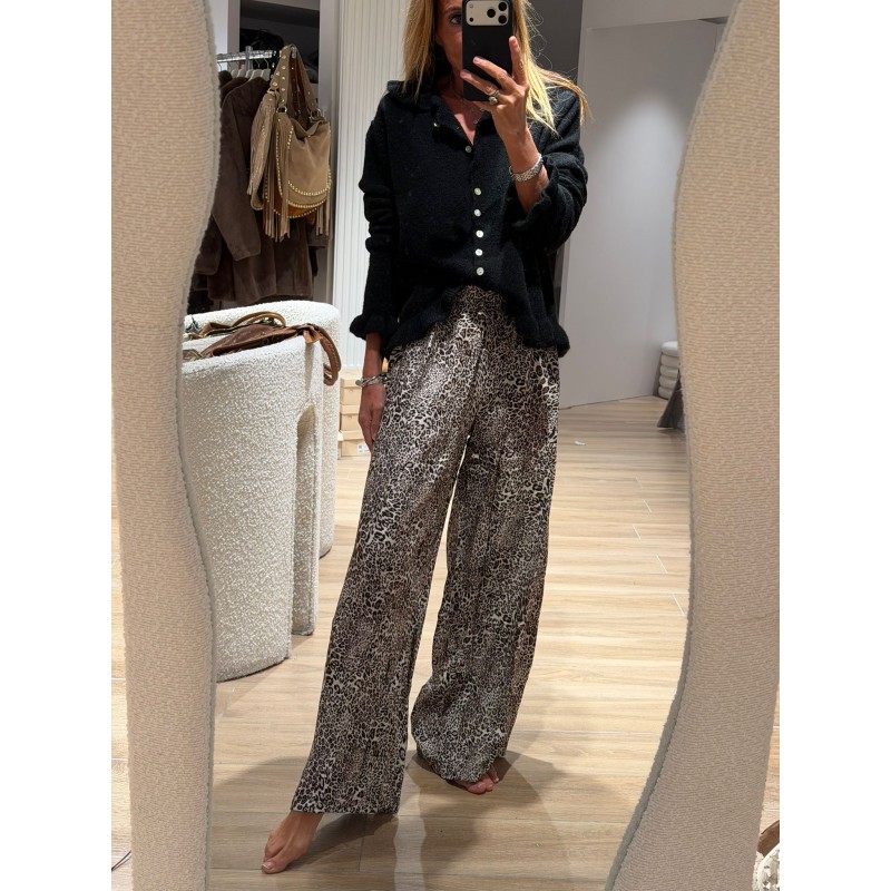Pantalon léopard Alex