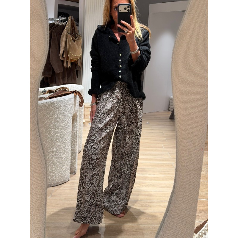 Pantalon léopard Alex