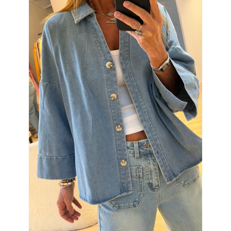 Chemise jeans Alexane