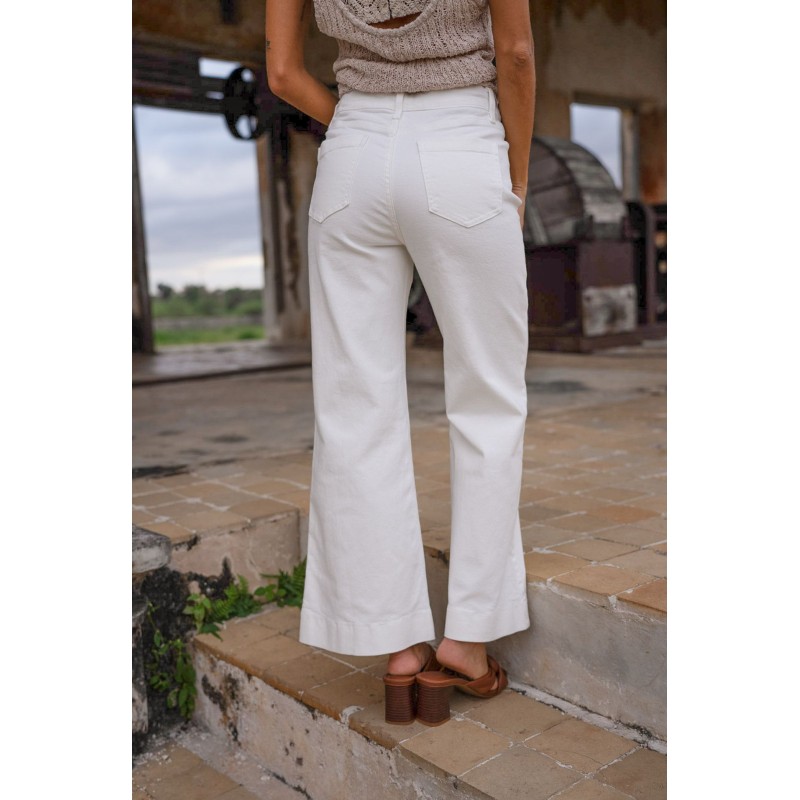 Jeans blanc Axelle