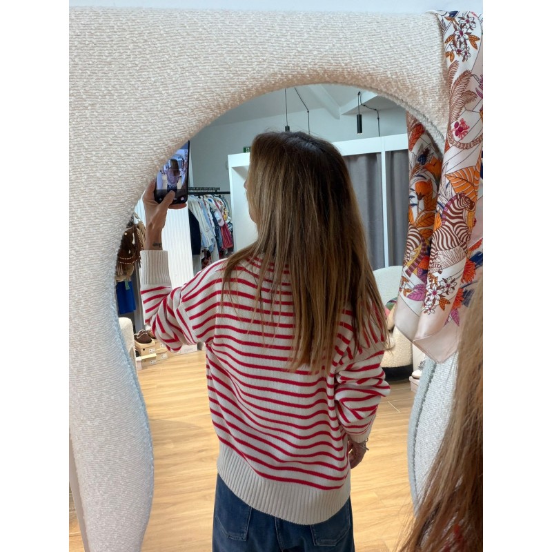 Pull col polo Maxime