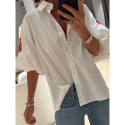 Blouse ballon Flower