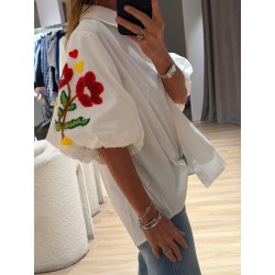 Blouse ballon Flower