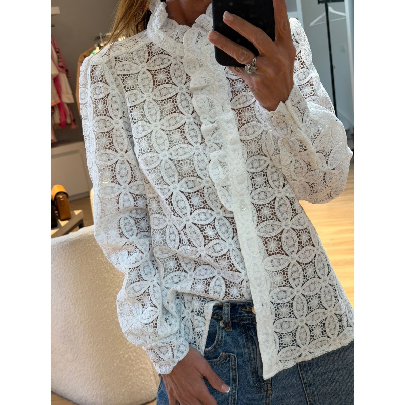 Chemise dentelle Carole