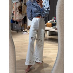 Pantalon blanc Nathalie