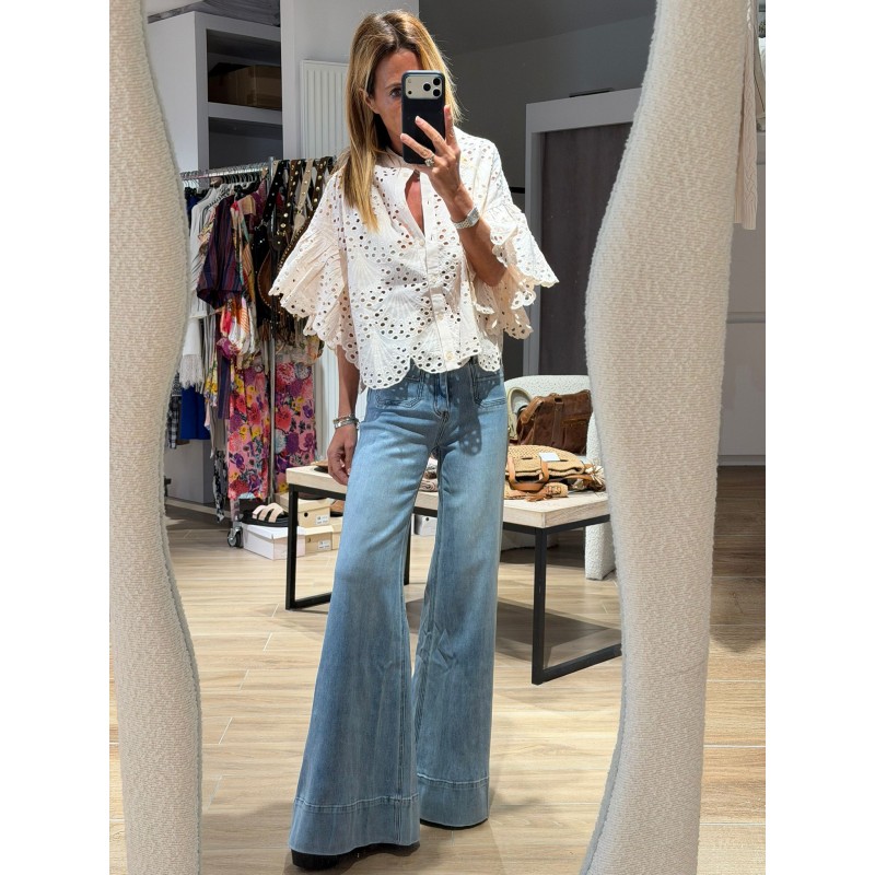 Jeans Paloma sans fleurs