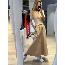 Robe bi matière Biarritz