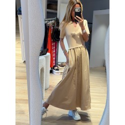 Robe bi matière Biarritz