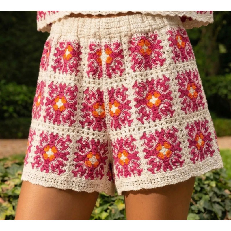 Short crochet Playa