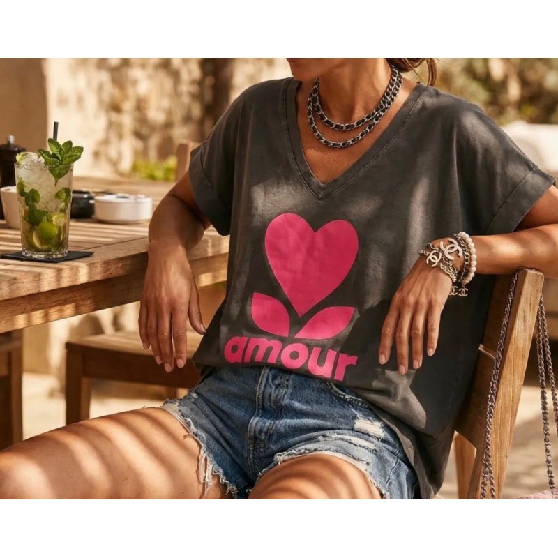 T-shirt Amour