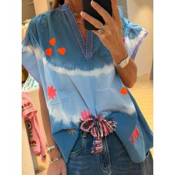 Blouse Aqua