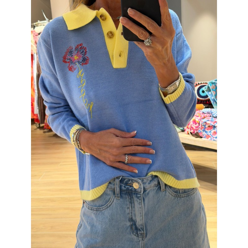 Pull col polo Alexane