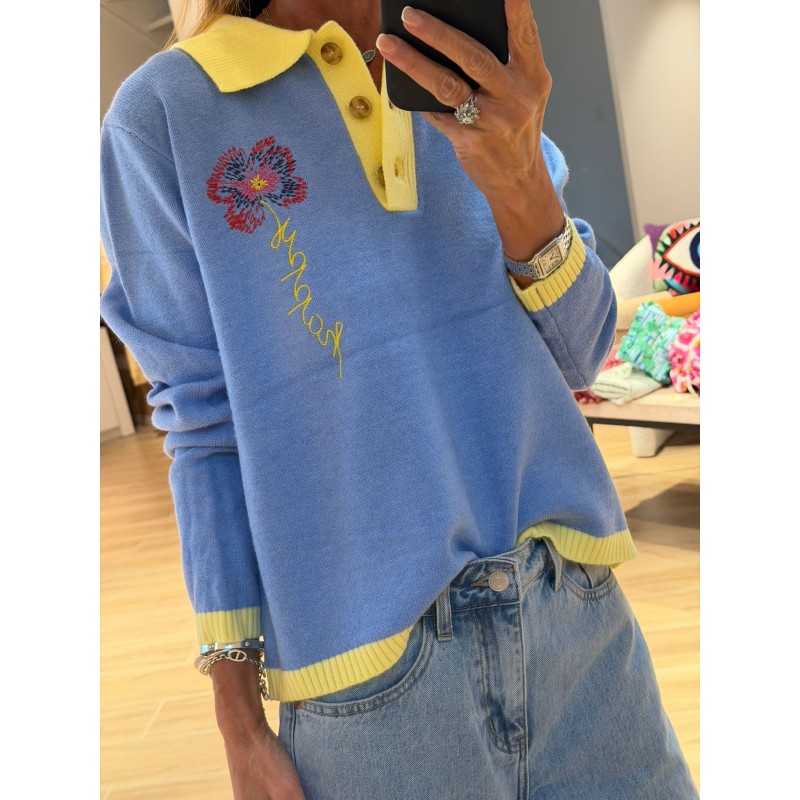 Pull col polo Alexane