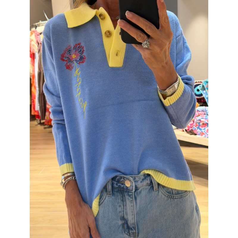 Pull col polo Alexane