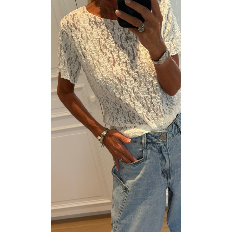 Blouse dentelle London