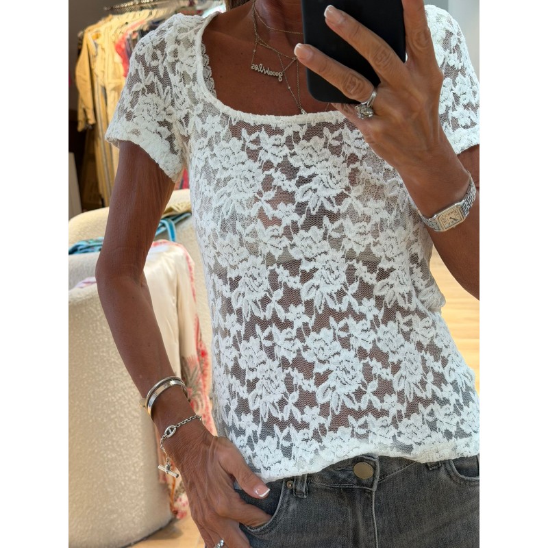 Top dentelle Lucie