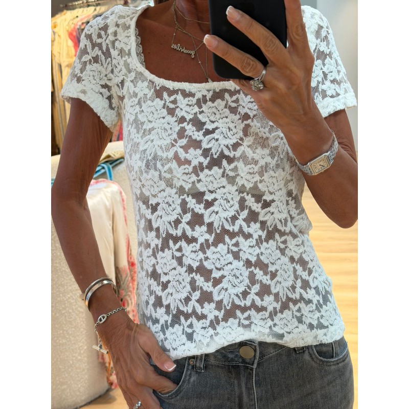 Top dentelle Lucie