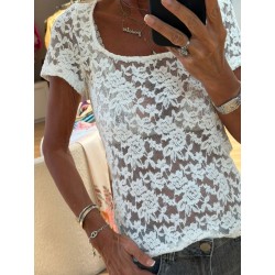 Top dentelle Lucie