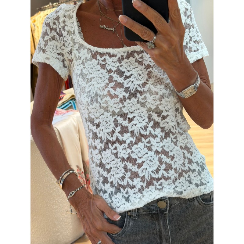 Top dentelle Lucie
