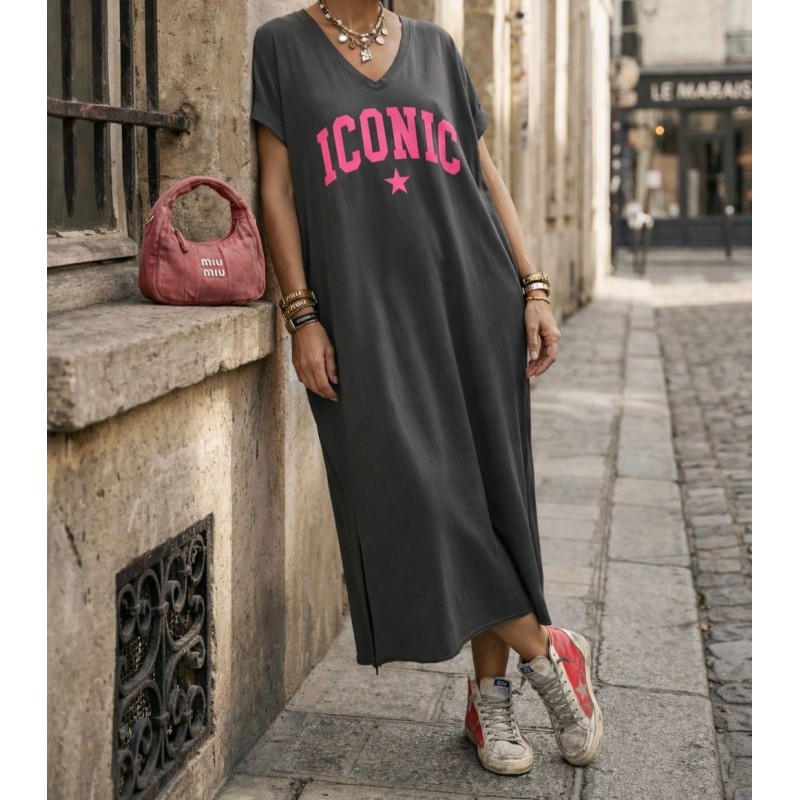 Robe longue Iconic