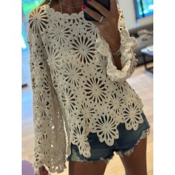Blouse crochet Ibiza