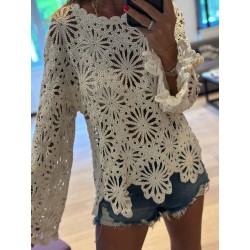 Blouse crochet Ibiza