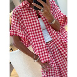 Ensemble Olivia rouge