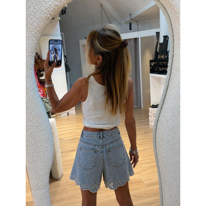 Short broderie Anita