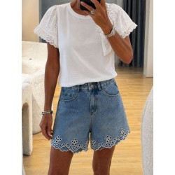 T-shirt broderie Liam