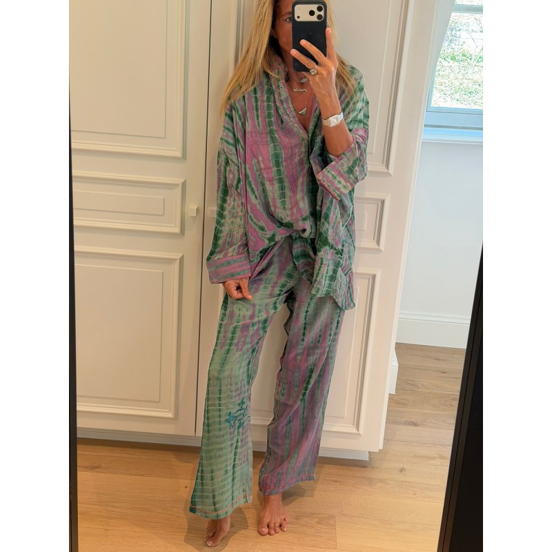Ensemble chemise Soie Nathalie 1