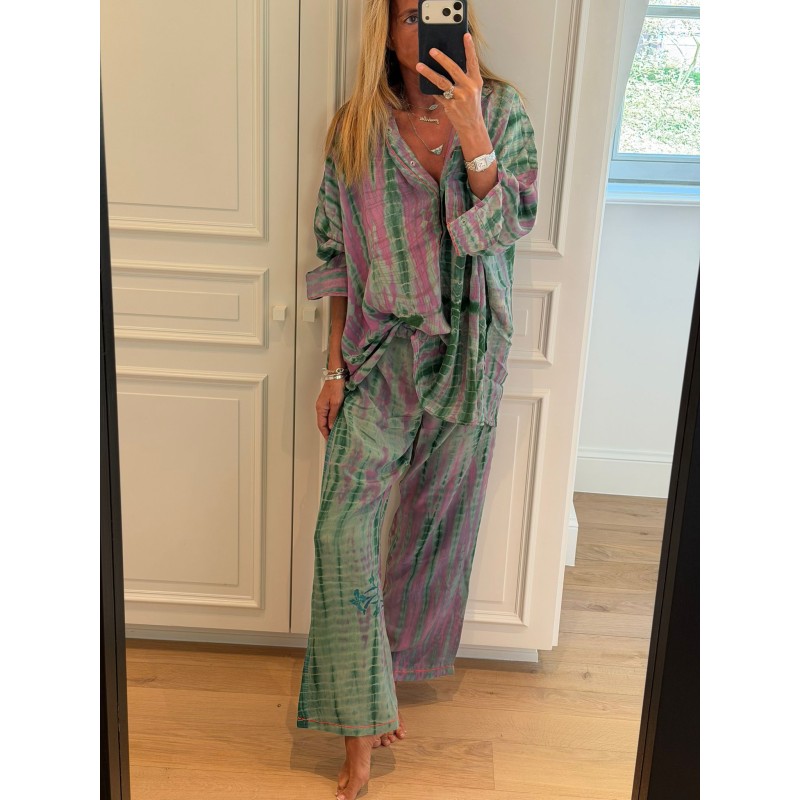 Ensemble chemise Soie Nathalie 1