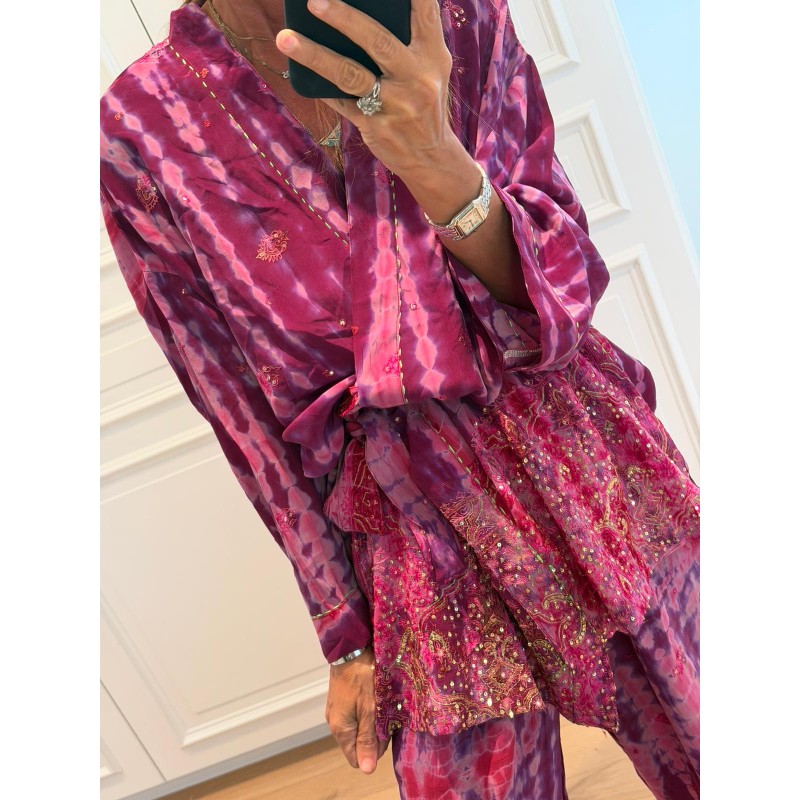 Ensemble Kimono Soie Lucas 1