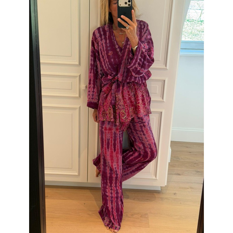 Ensemble Kimono Soie Lucas 1