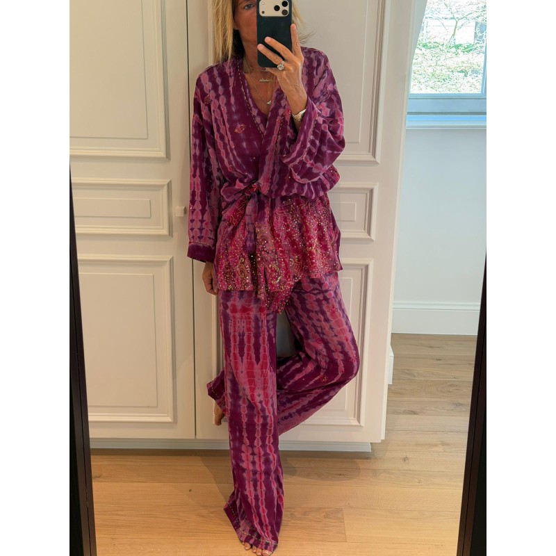 Ensemble Kimono Soie Lucas 1