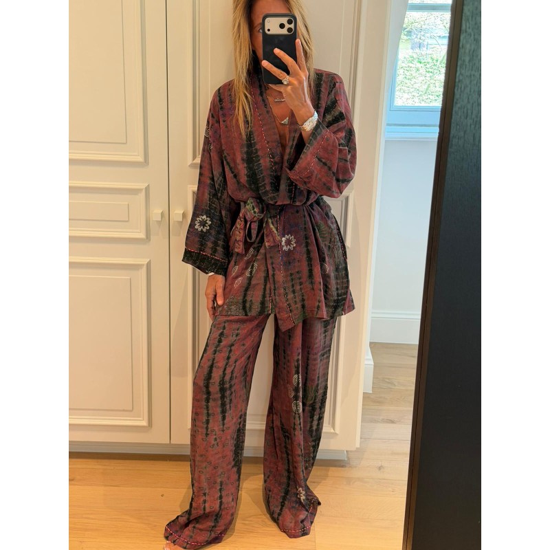 Ensemble Kimono Soie Lucas 2