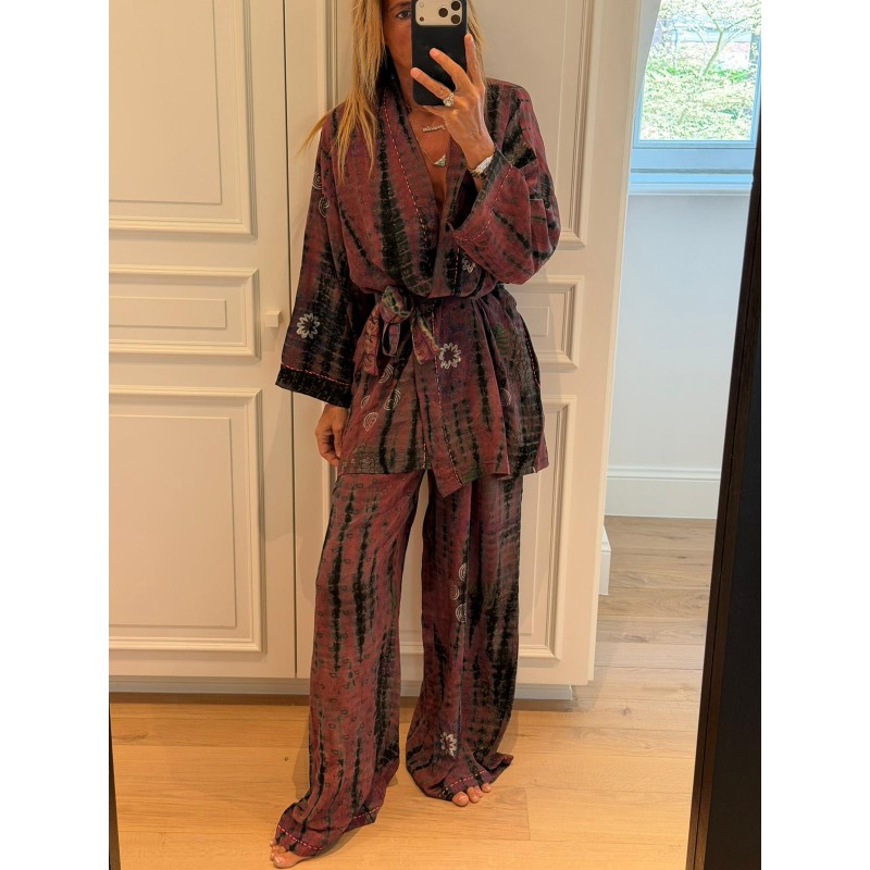 Ensemble Kimono Soie Lucas 2