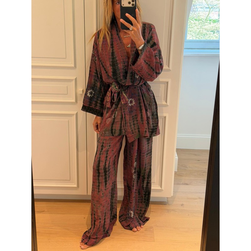 Ensemble Kimono Soie Lucas 2